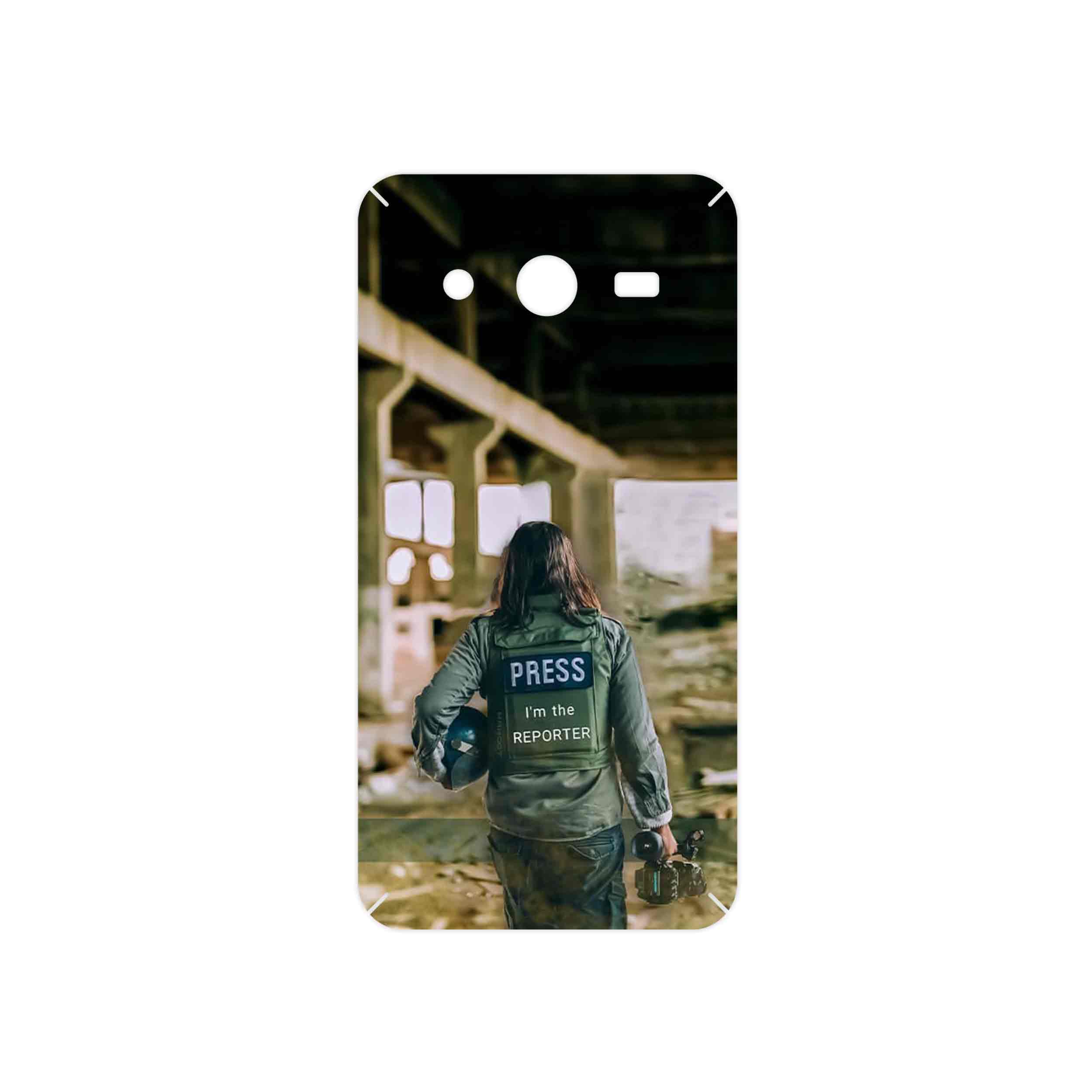 برچسب پوششی ماهوت مدل Reporter مناسب برای گوشی موبایل سامسونگ Galaxy Core 2