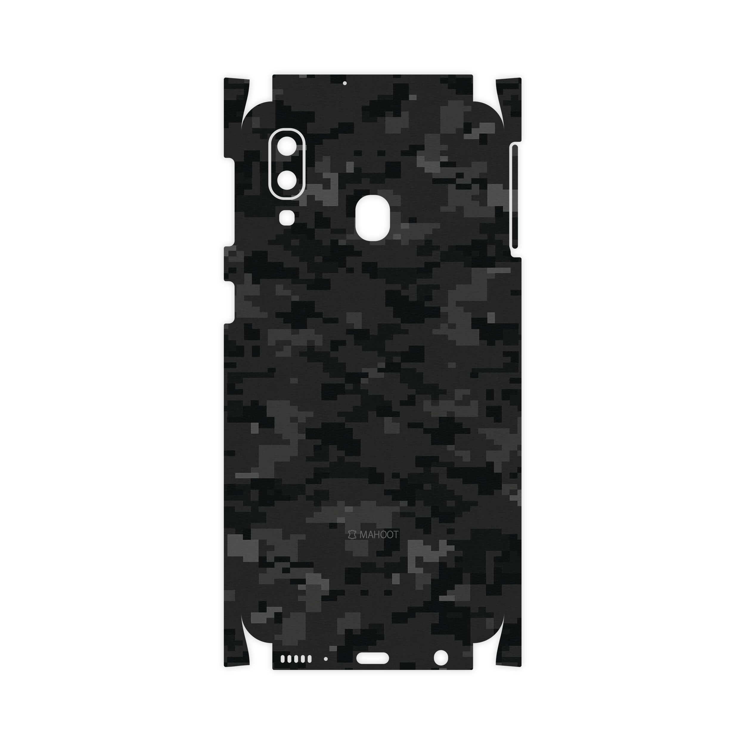 برچسب پوششی ماهوت مدل Night-Army-Pixel-FullSkin مناسب برای گوشی موبایل سامسونگ Galaxy A40