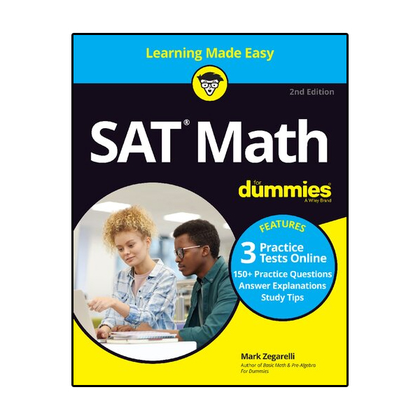 کتاب SAT MATH FOR DUMMIES اثر MARK ZEGARELLI انتشارات نبض دانش