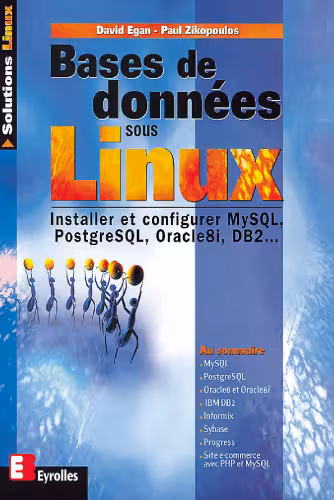 خرید و دانلود نسخه کامل کتاب Base de données sous Linux