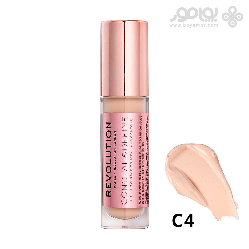 کانسیلر رولوشن مدل CONCEAL & DEFINE شماره C4