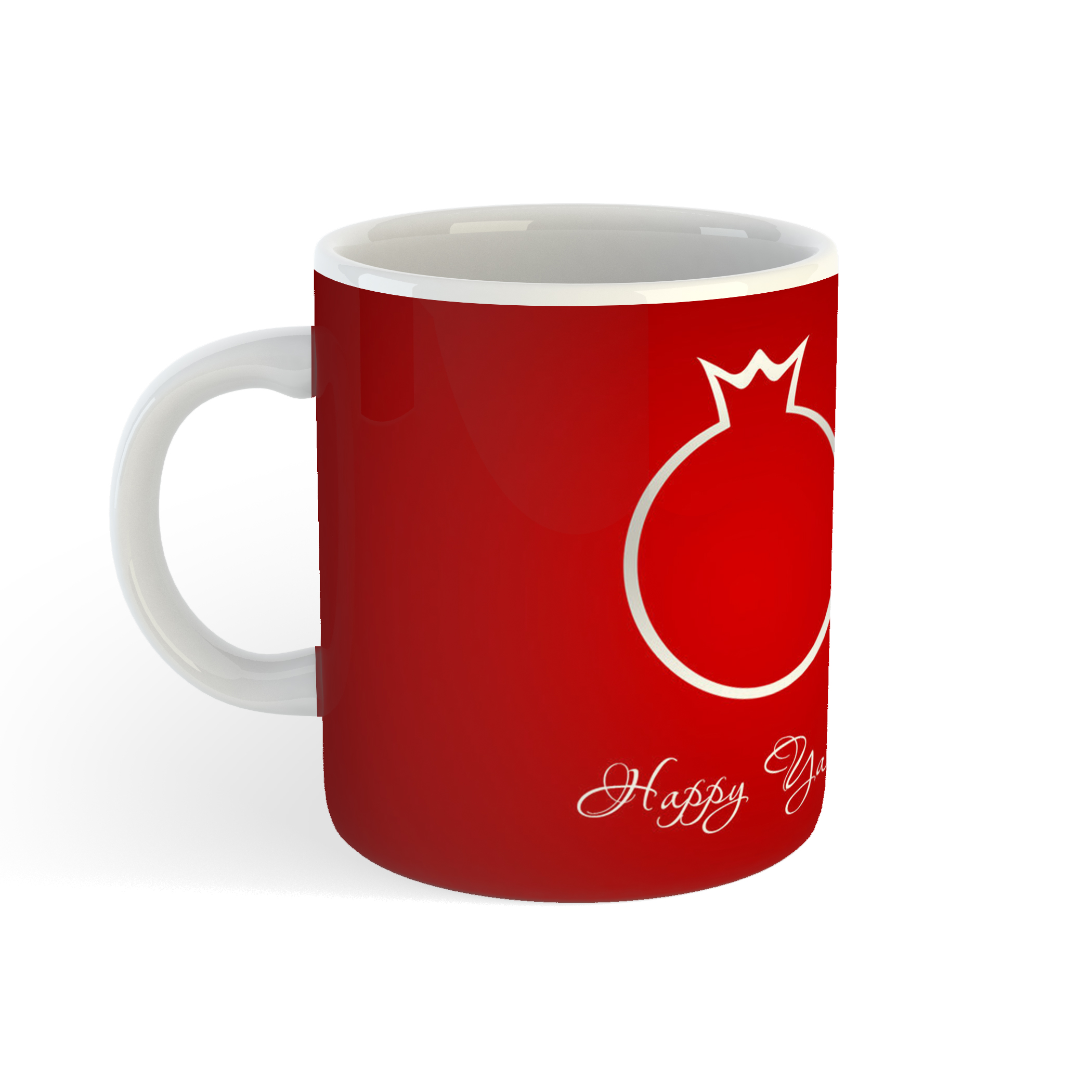 ماگ طرح شب یلدا مدل happy yalda کد 08