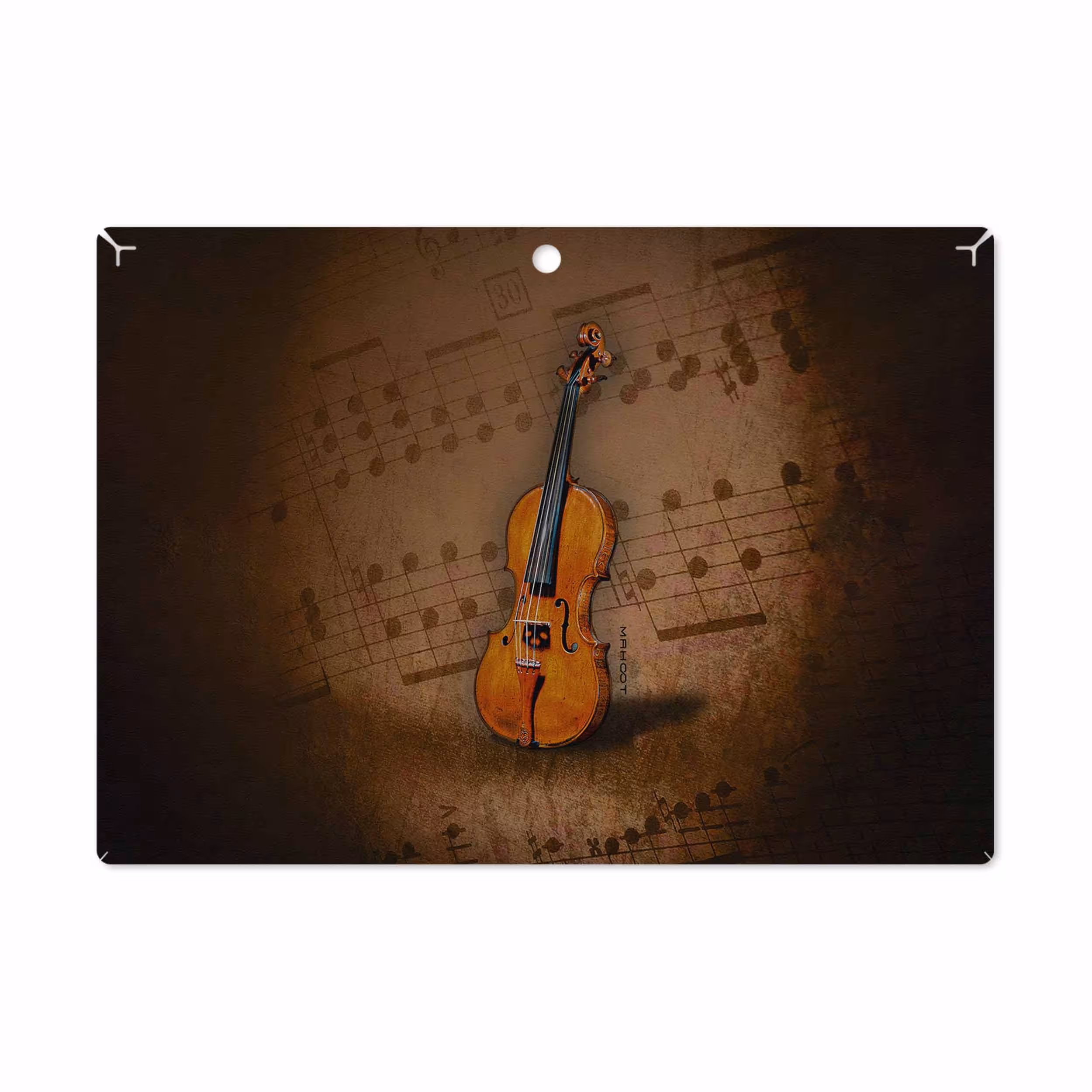 برچسب پوششی ماهوت مدل Violin-Instrument مناسب برای تبلت لنوو Miix 320 2017