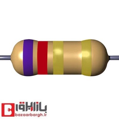 مقاومت 6.2 اهم 1 وات 5 درصد