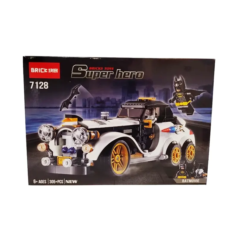 ساختنی لگو بتمن مدل ماشین پنگوئن کد 7128