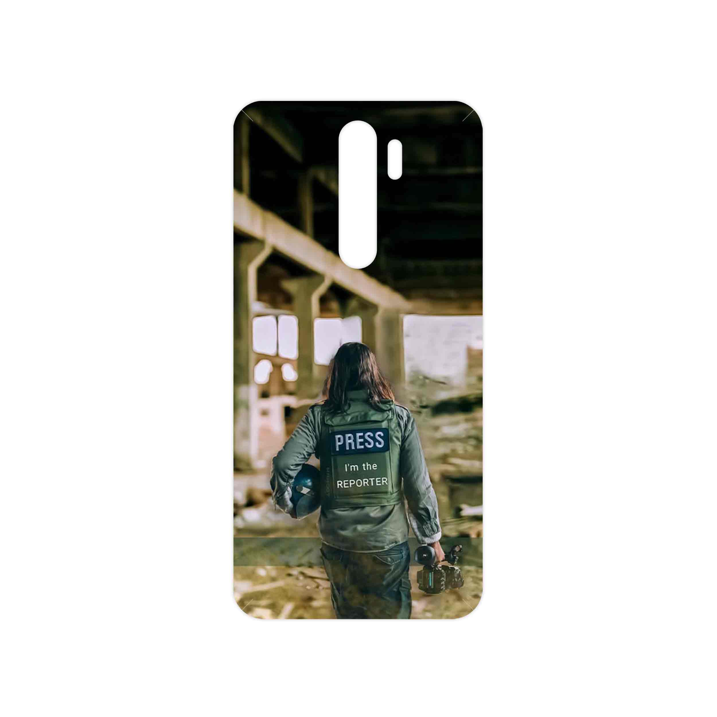 برچسب پوششی ماهوت مدل Reporter مناسب برای گوشی موبایل شیائومی Redmi Note 8 Pro