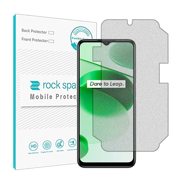 گلس ریلمی C35 مدل نانو هیدروژل گیمینگ برند راک اسپیس کد M