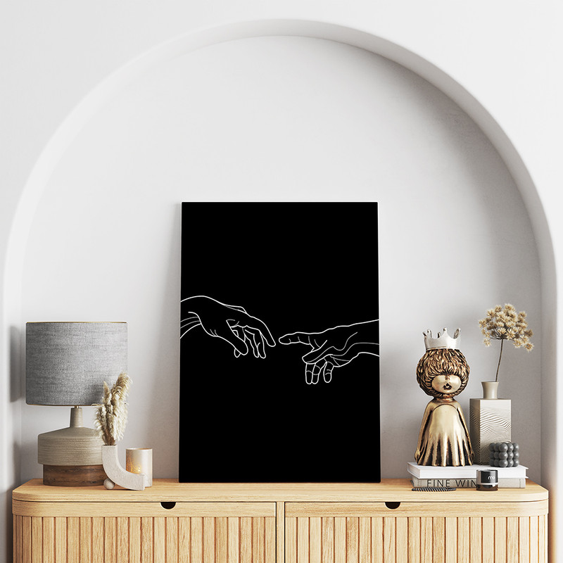 تابلو شاسی مدل آفرینش کد S130004 | دنیای قاب