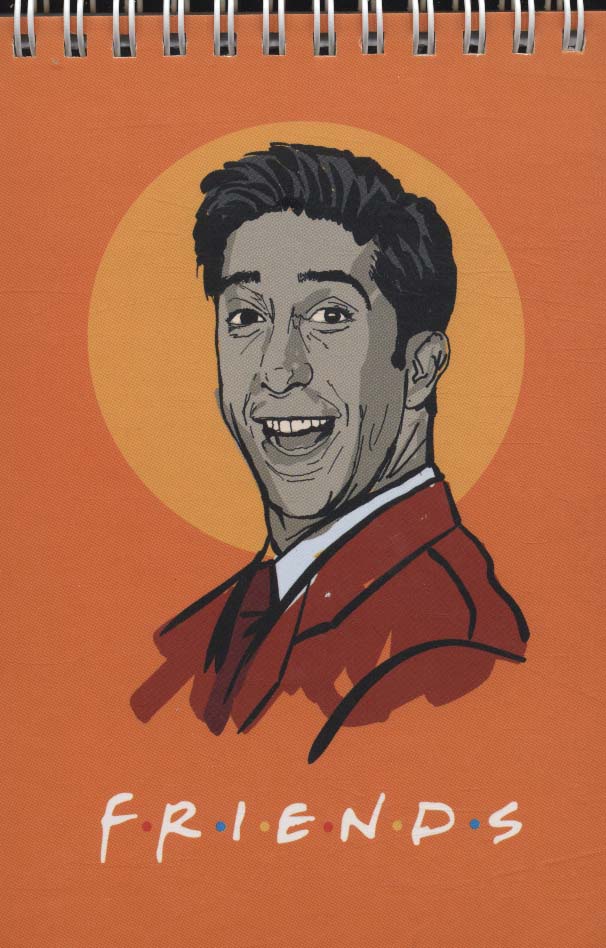 دفتر یادداشت خط دار دوستان (FRIENDS،کد 303)،(سیمی) - ناشربوک | خرید آنلاین کتاب