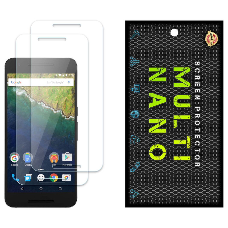 محافظ صفحه نمایش مولتی نانو مدل X-S2N مناسب برای گوشی موبایل هوآوی Nexus 6P بسته دو عددی | کالا برتری