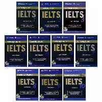 کتاب Cambridge IELTS 1-10 اثر جمعی از نویسندگان انتشارات Cambridge ده جلدی