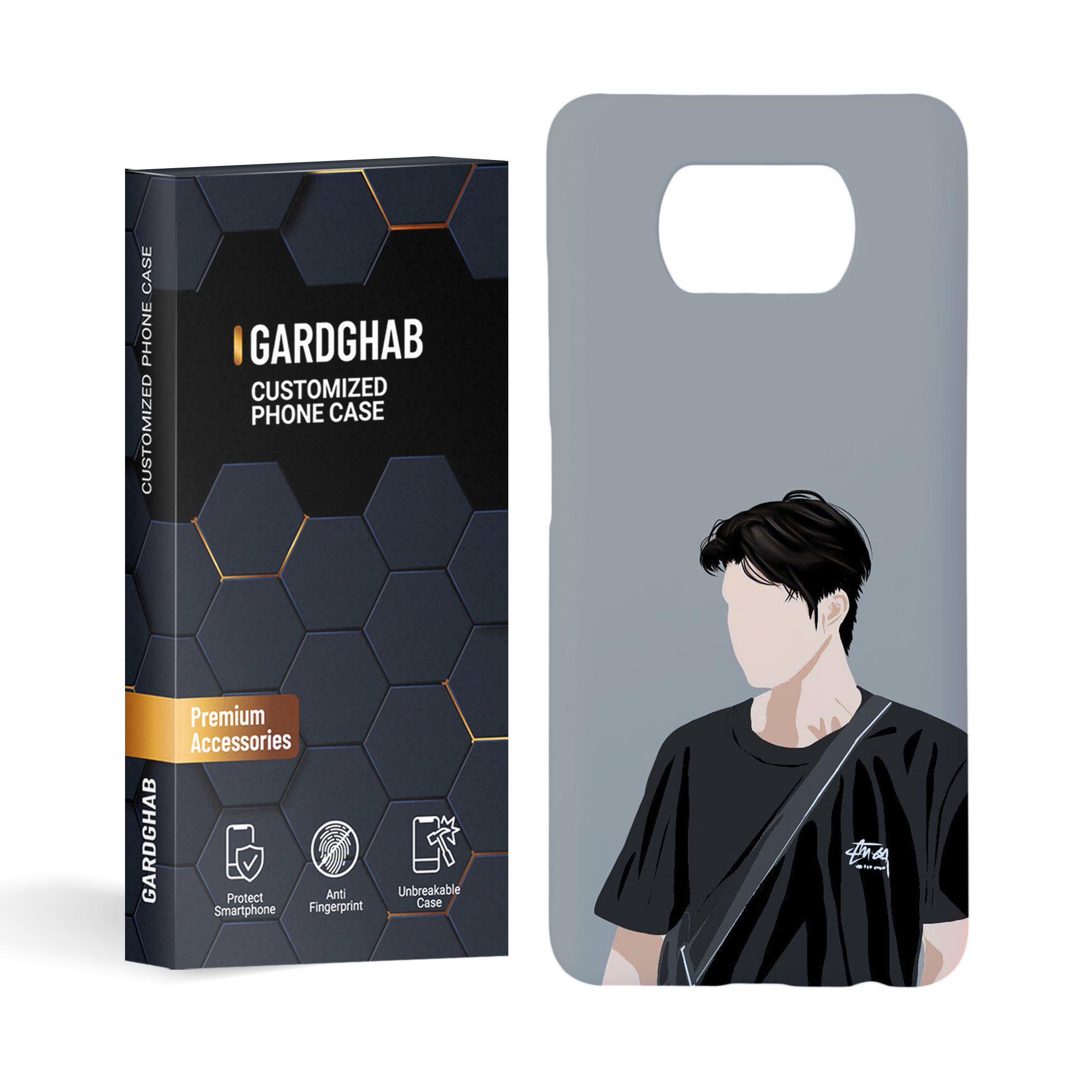   کاور گارد قاب مدل پسرانه مناسب برای گوشی موبایل شیائومی poco x3 / x3 pro / x3 nfc