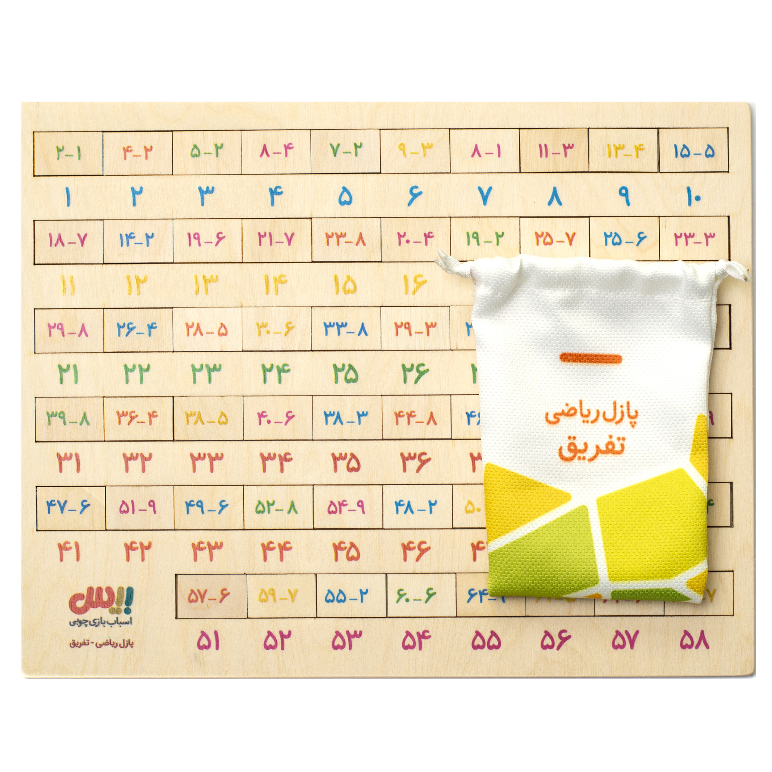 بازی آموزشی بیس مدل تفریق