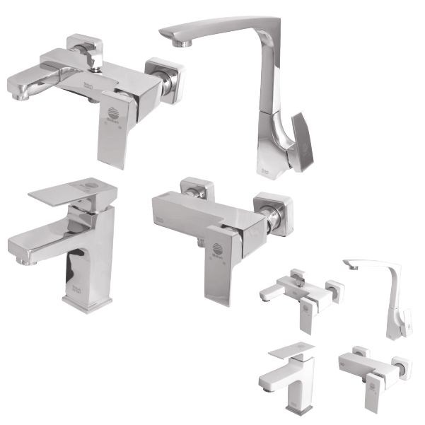 ست شیرآلات شیبه مدل سپیدان