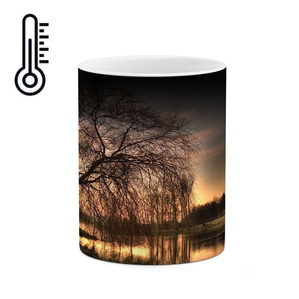 ماگ حرارتی طرح غروب آفتاب مدل mgh01569