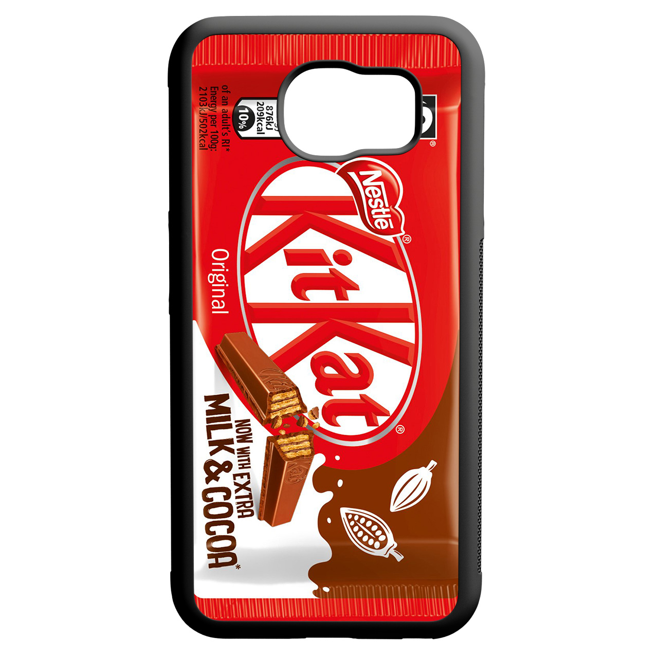 کاور طرح کیت کت کد 110167 مناسب برای گوشی موبایل سامسونگ galaxy s6 edge