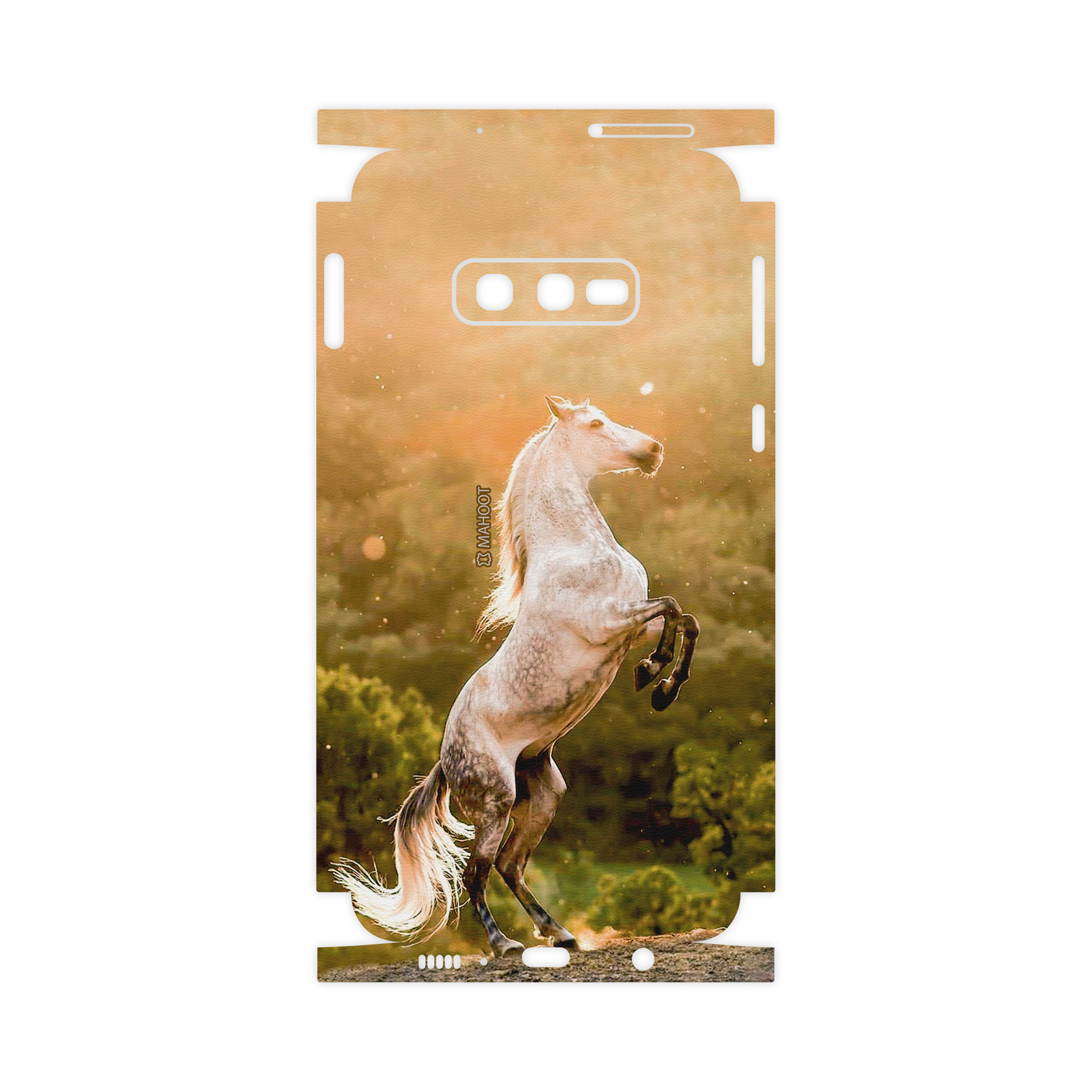 برچسب پوششی ماهوت مدل Horse-2-FullSkin مناسب برای گوشی موبایل سامسونگ Galaxy S10e