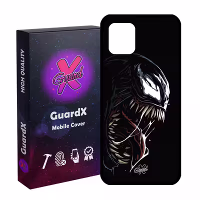 کاور گارد ایکس طرح ونوم مدل Glass10472 مناسب برای گوشی موبایل سامسونگ Galaxy Note 10 Lite / A81