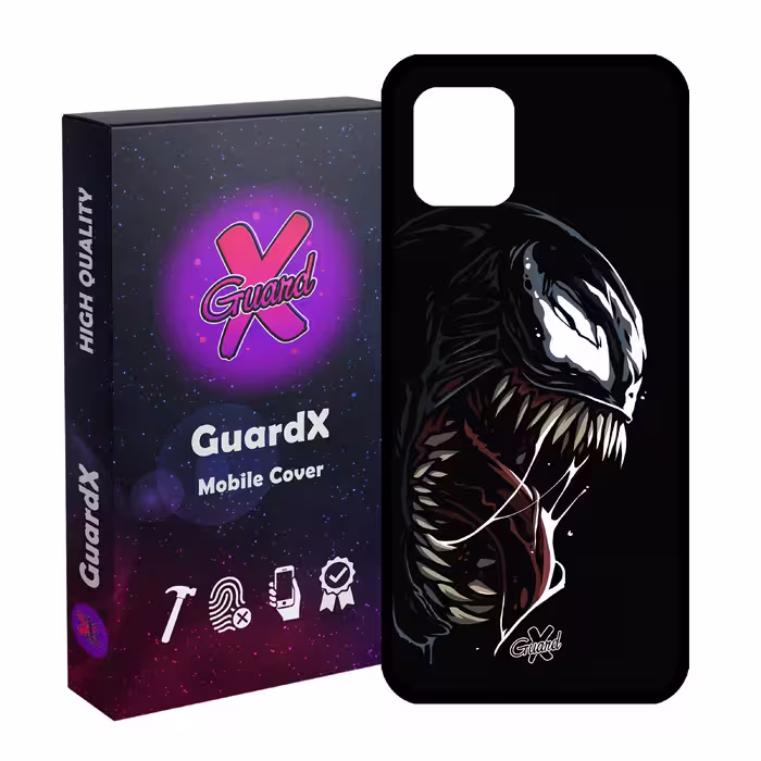 کاور گارد ایکس طرح ونوم مدل Glass10472 مناسب برای گوشی موبایل سامسونگ Galaxy Note 10 Lite / A81