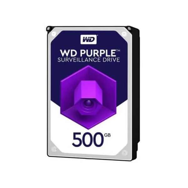 خرید و قیمت هارد دیسک اینترنال وسترن دیجیتال سری بنفش مدل WD40PURZ ظرفیت 500 گیگابایت