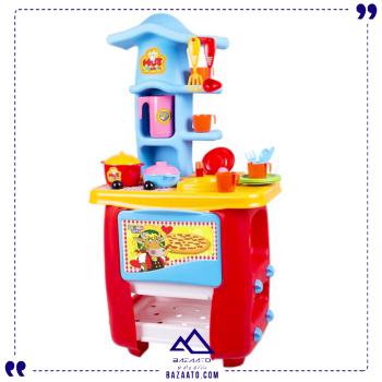 آشپزخانه کلبه 45 قطعه زرین تویز