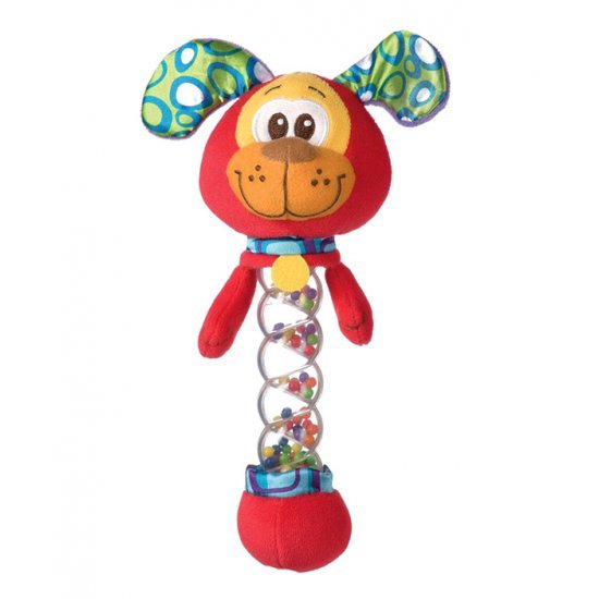 سگ جغجغه اي با توپ رنگي پلی گرو Playgro