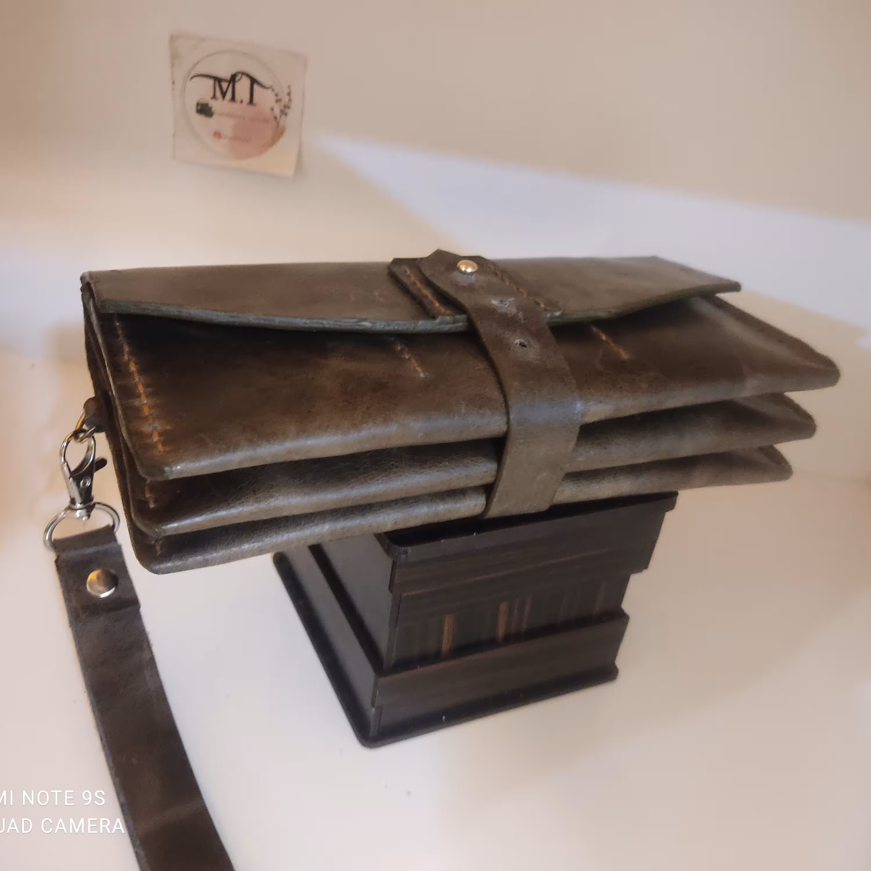 کیف مدارک چرم دست دوز 