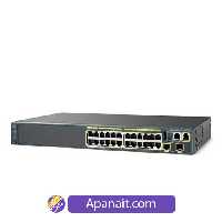 سوئیچ شبکه سیسکو 24 پورت WS-C2960S-24TS-S