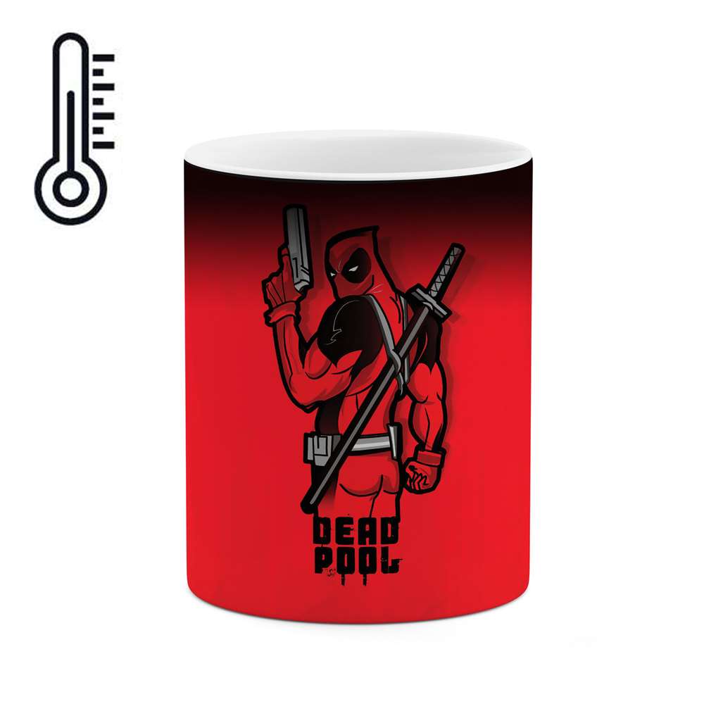 ماگ حرارتی طرح ددپول مدل mgph01206