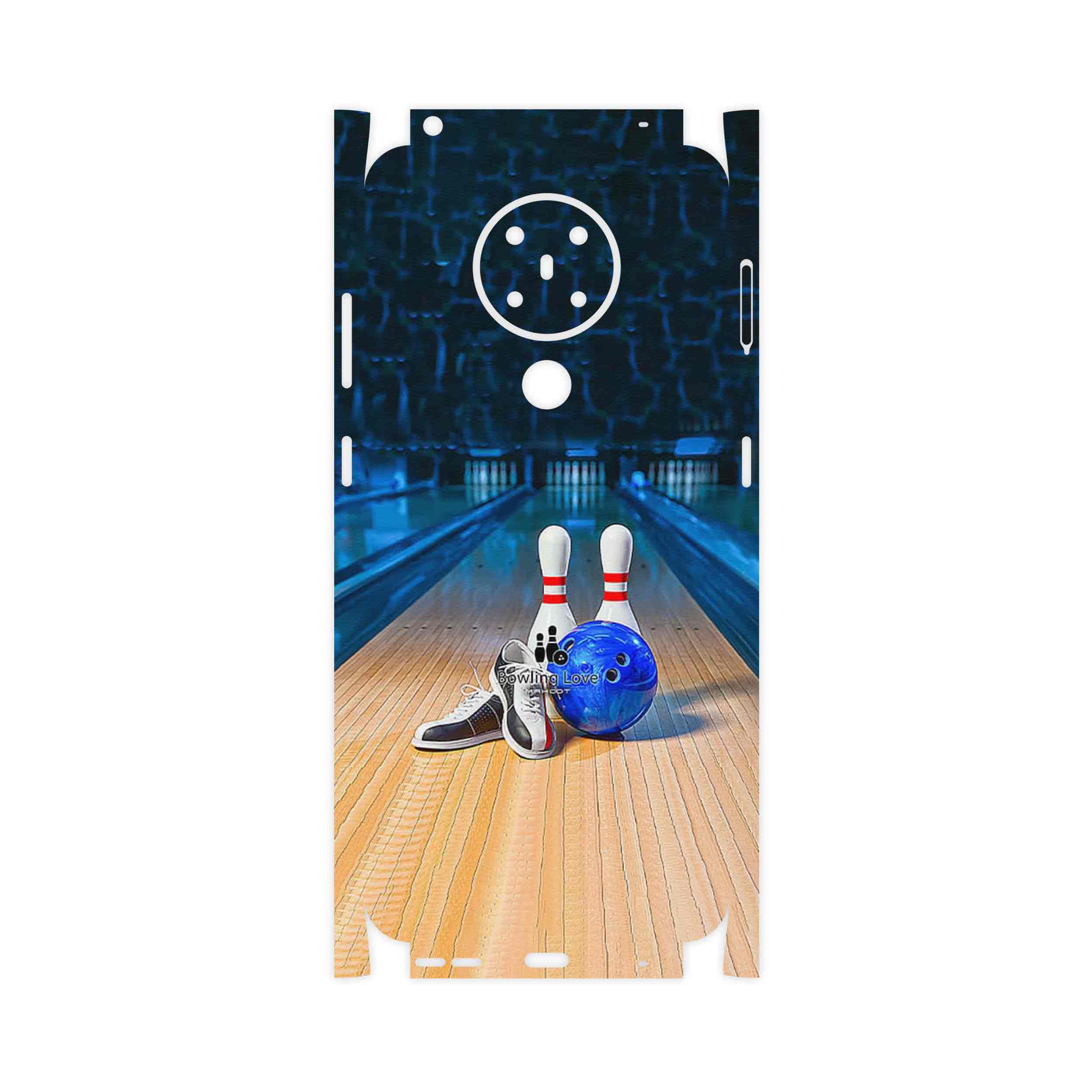 برچسب پوششی ماهوت مدل Bowling-FullSkin مناسب برای گوشی موبایل نوکیا 5.3