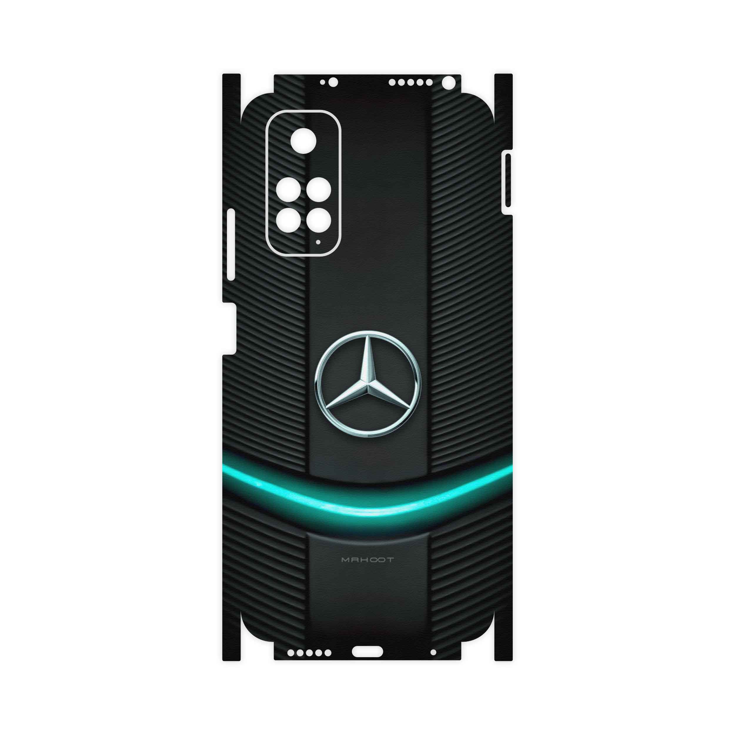 برچسب پوششی ماهوت مدل Mercedes-Benz-FullSkin مناسب برای گوشی موبایل شیائومی Redmi Note 11