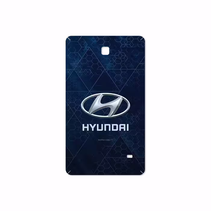 برچسب پوششی ماهوت مدل Hyundai-Logo مناسب برای تبلت سامسونگ Galaxy Tab 4 7.0 2014 T231