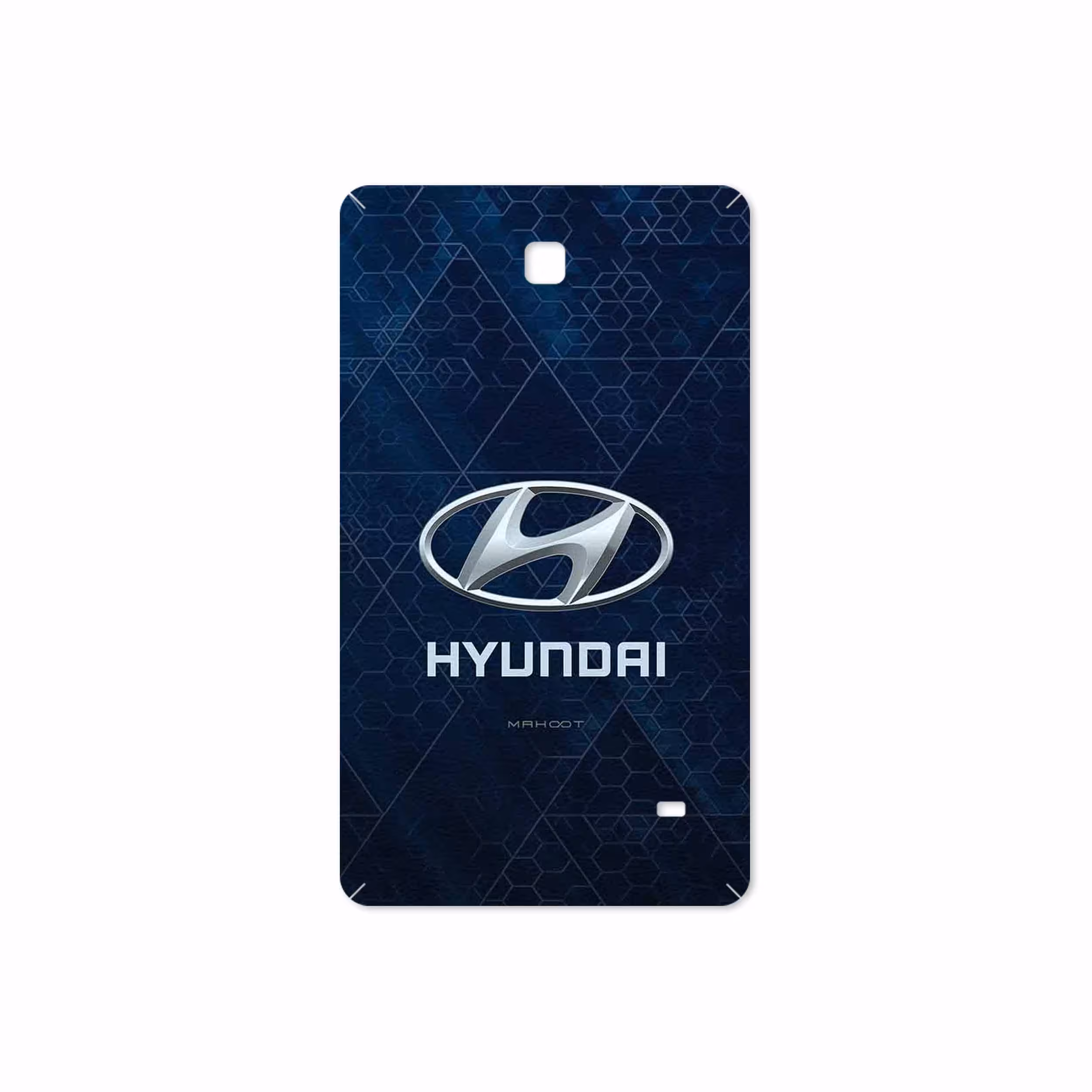 برچسب پوششی ماهوت مدل Hyundai-Logo مناسب برای تبلت سامسونگ Galaxy Tab 4 7.0 2014 T231