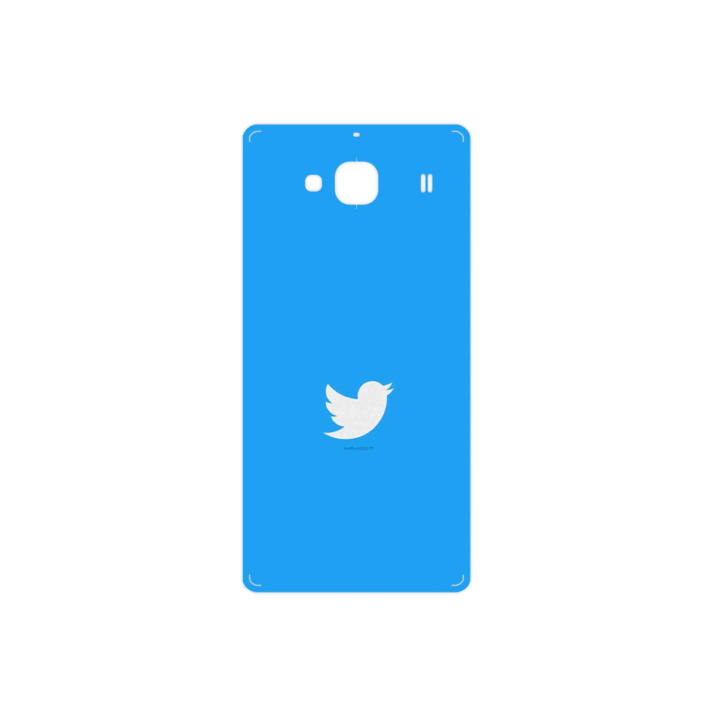 برچسب پوششی ماهوت مدل Tweeter مناسب برای گوشی موبایل شیائومی Redmi 2