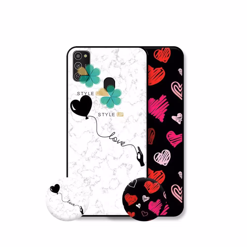 قاب هنری گوشی سامسونگ Samsung Galaxy M21 مدل Love Art
