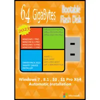 سیستم عامل Windows 7 8.1 10 11 Pro X64 Driver Pack 2023 Office 2016-19-21 نشر مایکروسافت 