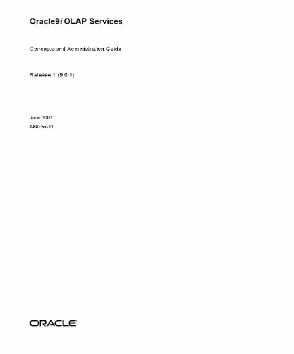 خرید و دانلود نسخه کامل کتاب Oracle 9i OLAP Services. Concepts and Administration Guide