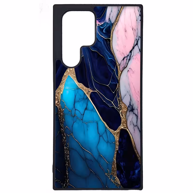 کاور طرح ماربل کد G-091 مناسب برای گوشی موبایل سامسونگ Galaxy S22 Ultra | دیجی قاب دونی