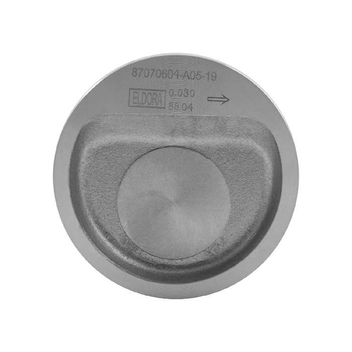 پیستون و گژن پین الدورا کد 87070604 مناسب برای روآ بسته 4 عددی