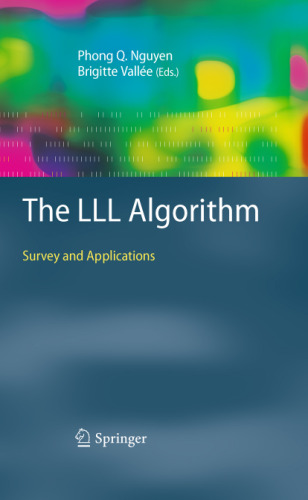 خرید و دانلود نسخه کامل کتاب The LLL Algorithm: Survey and Applications