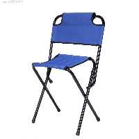 صندلی  تاشو پشت دار لوله قطر 25 ضخامت 8 میل مسافرتی 