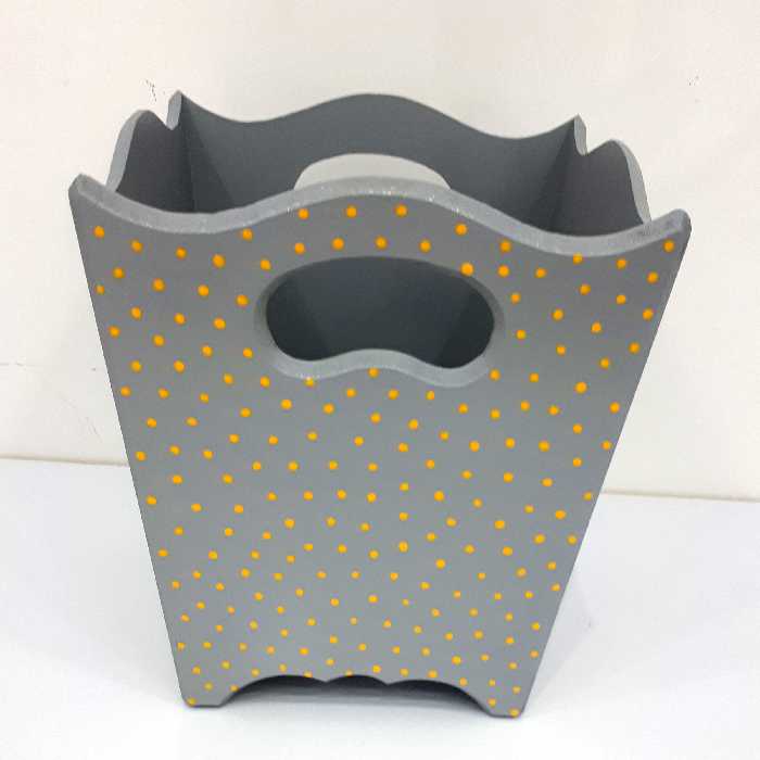 ست سطل و جا دستمال کاغذی مدل پروانهtz