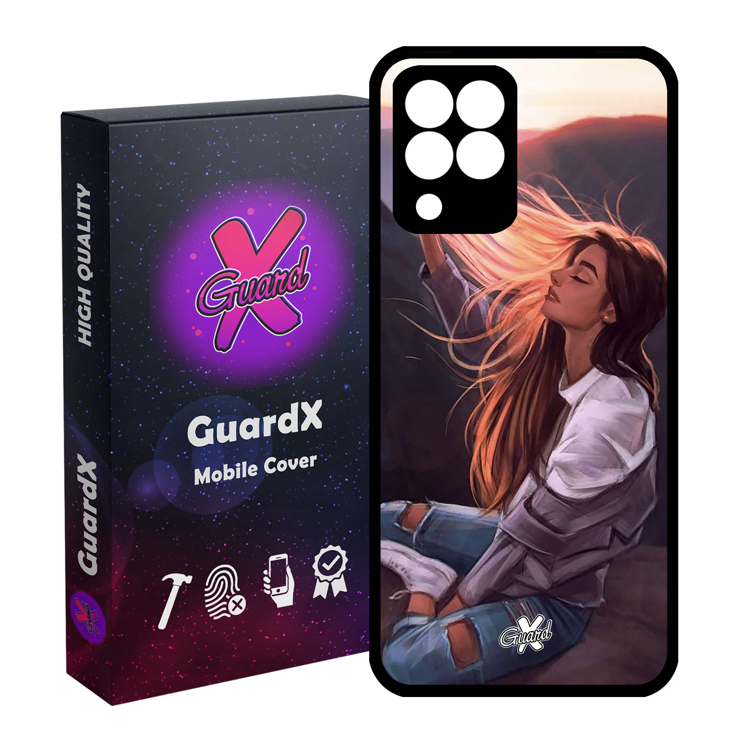 کاور گارد ایکس طرح Vikings مدل Glass10352 مناسب برای گوشی موبایل سامسونگ Galaxy M33/M33 5G