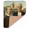 ماوس پد مدل G11 طرح نقاشی GRANT WOOD - AMERICAN GOTHIC