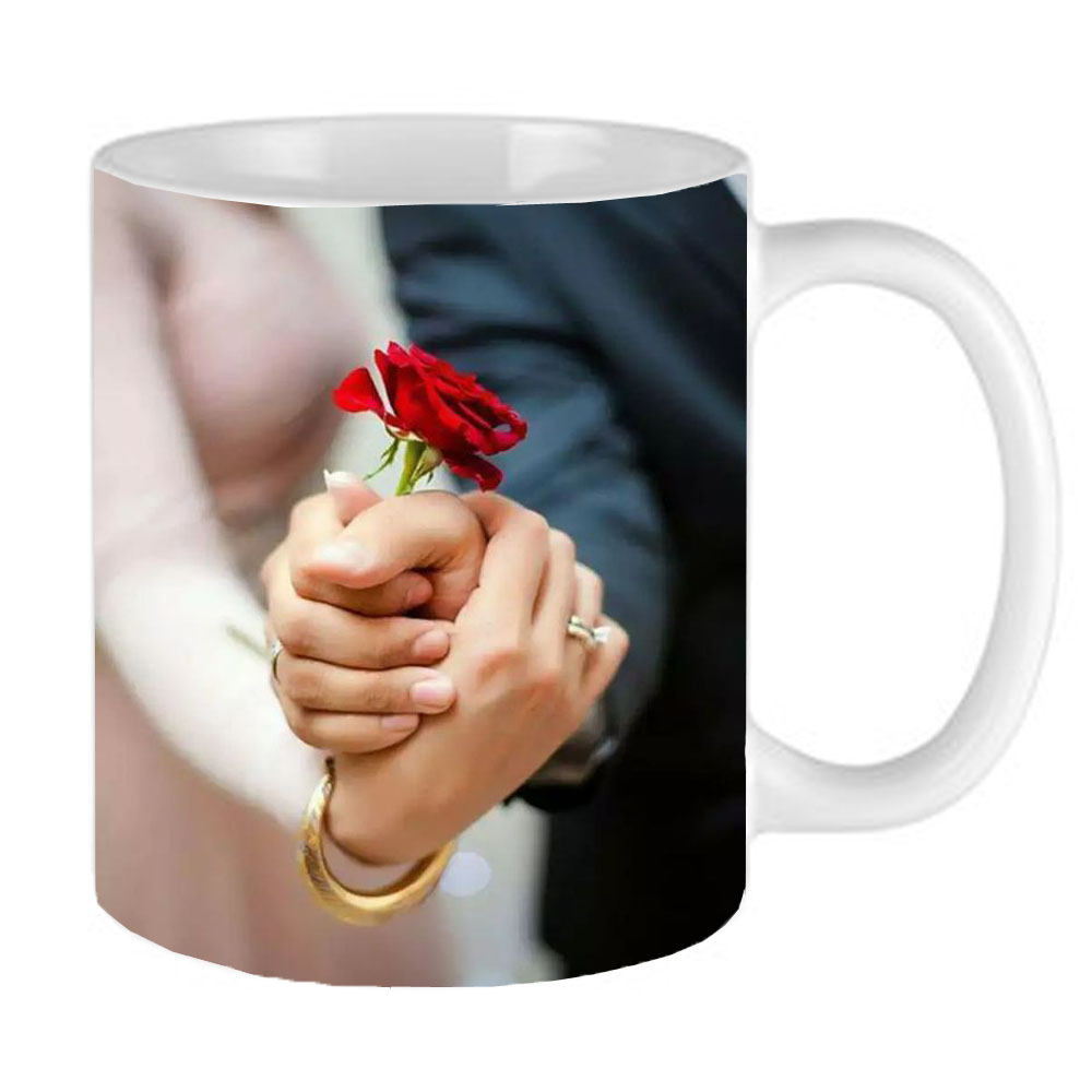 ماگ طرح عاشقانه مدل ازدواج