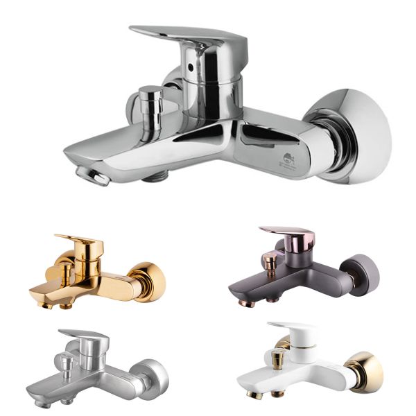 شیر حمام درخشان مدل هانس