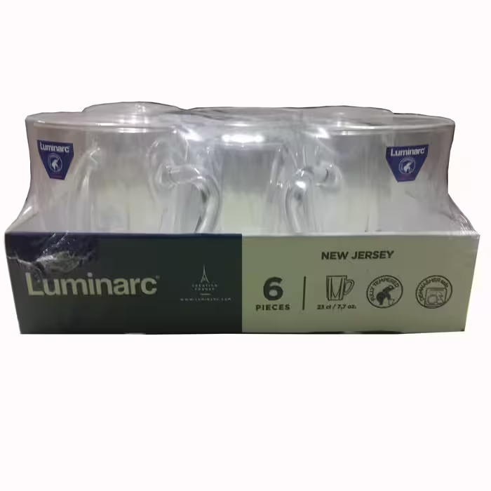 لیوان لومینارک مدل نیوجرسی بسته 6 عددی
