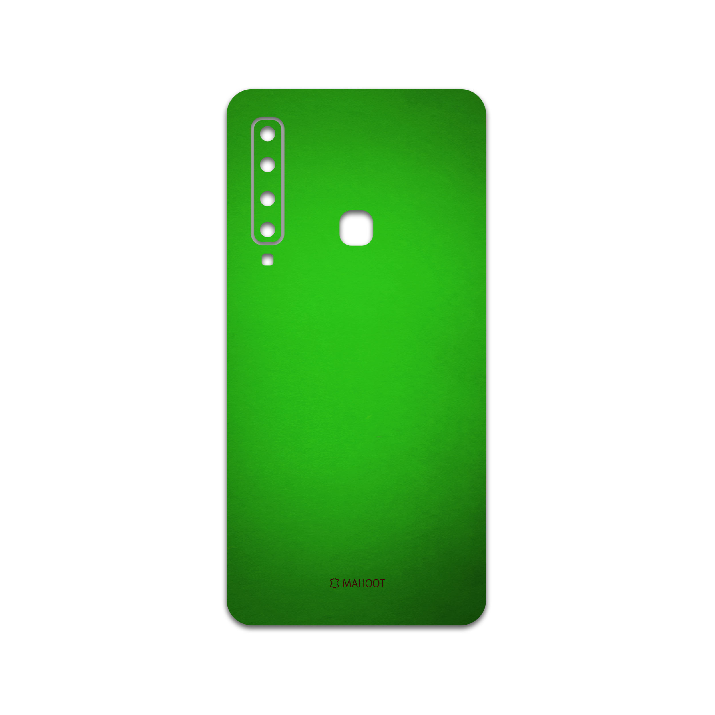 برچسب پوششی ماهوت مدل Metallic-Green مناسب برای گوشی موبایل سامسونگ Galaxy A9 2018