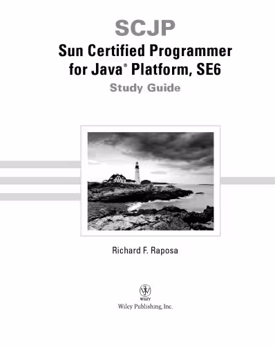 خرید و دانلود نسخه کامل کتاب SCJP : Sun certified programmer for Java platform, standard edition 6 study guide (CX-310-065)
