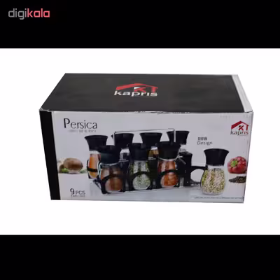 جای ادویه کاپریس مدل 604 مجموعه 8 عددی